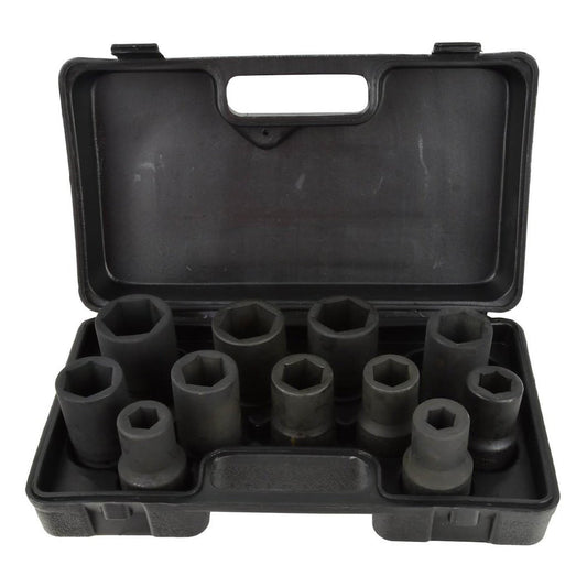 Set bussole esagonali a impatto 1" ,17-41 mm, 11 pezzi Gebo Tools