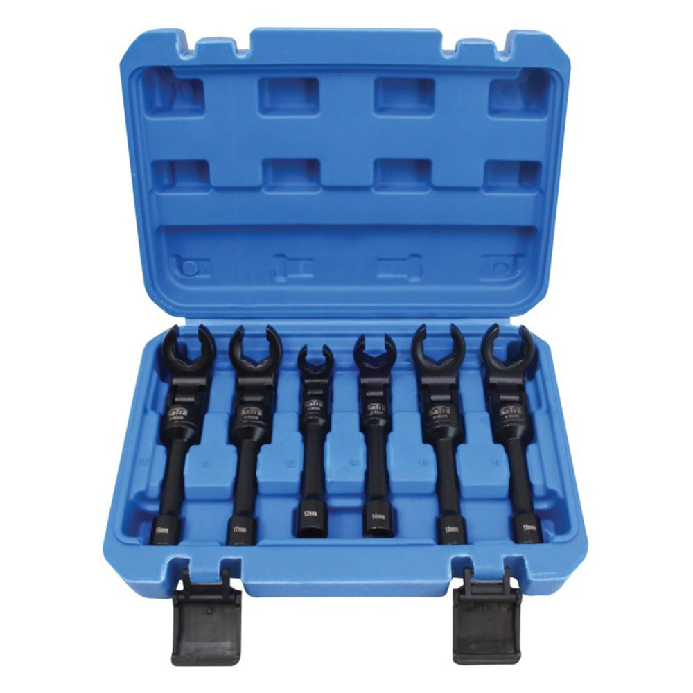 Set-kit bussole snodate 3/8'' per tubazioni e condotti auto, 12-19 mm, 6 pezzi