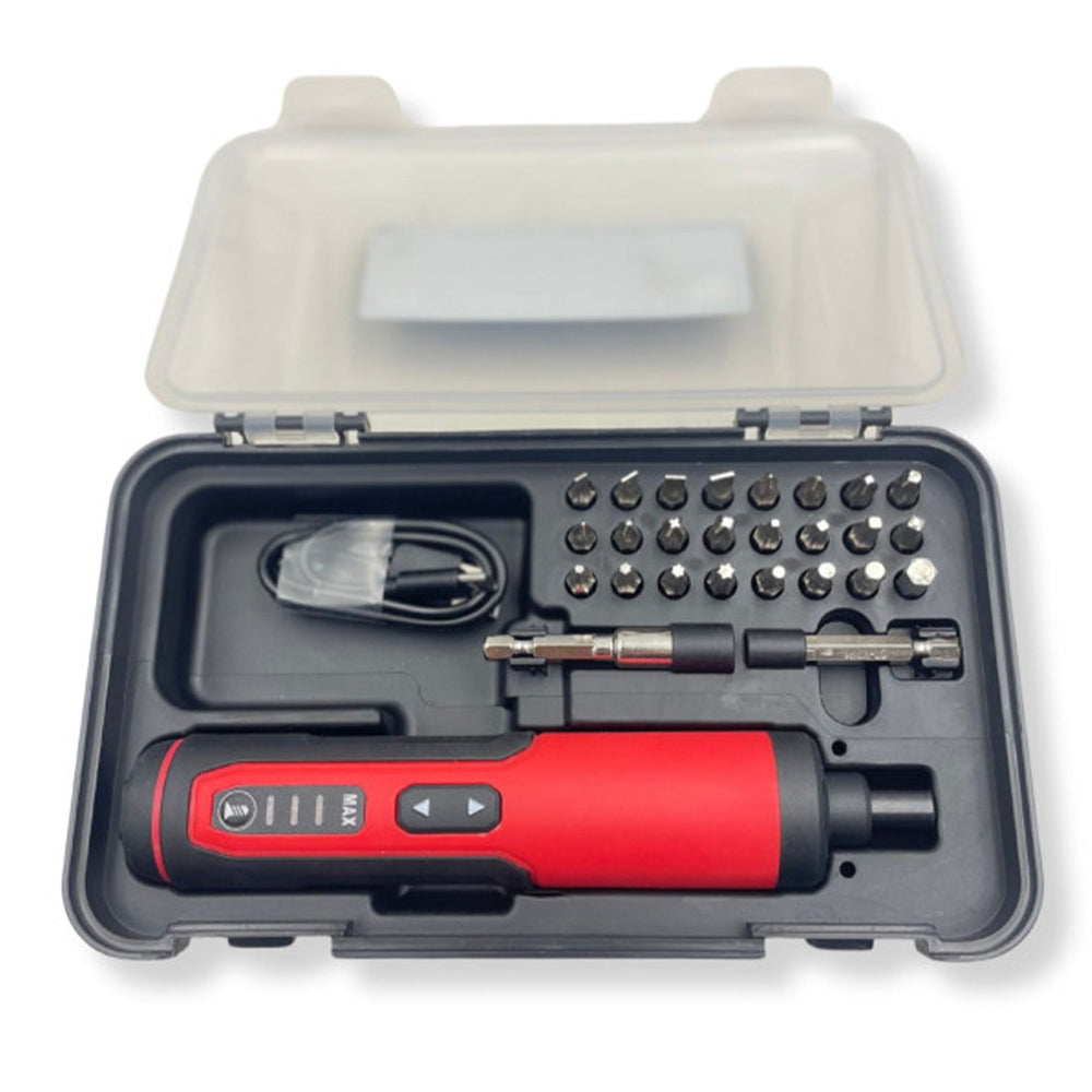 Set-kit cacciavite elettrico, di precisione, con 27 punte intercambiabili, 3, 6 V, per laptop, occhiali, orologi, ricaricabile, KB Global