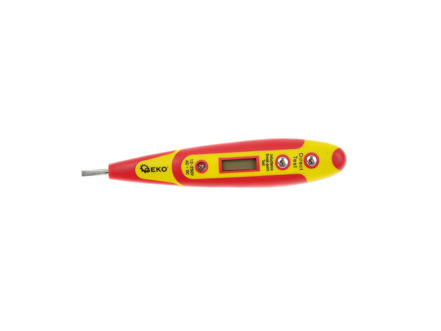 Set cacciaviti certificati VDE con voltmetro, punte a taglio e PH, con tester digitale di tensione, magnetico, rilevatore di elettricità, cacciavite elettrico a induzione, 1000v,  7 pezzi Geko