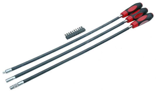 Set cacciaviti flessibili extra lunghe 60 cm