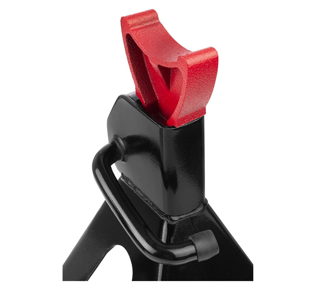 Set-kit 2 cavalletti di sostegno per veicoli, capacità 3 tonnellate, supporto auto,colonnette professionali con doppia sicurezza