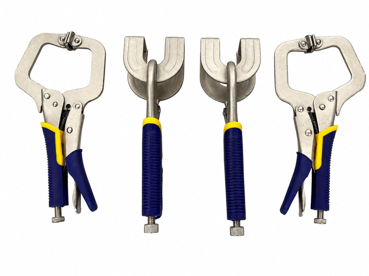 Pinza autobloccante a morsetto grip a scatto, per saldatura ganasce 16 pezzi Gebo Tools