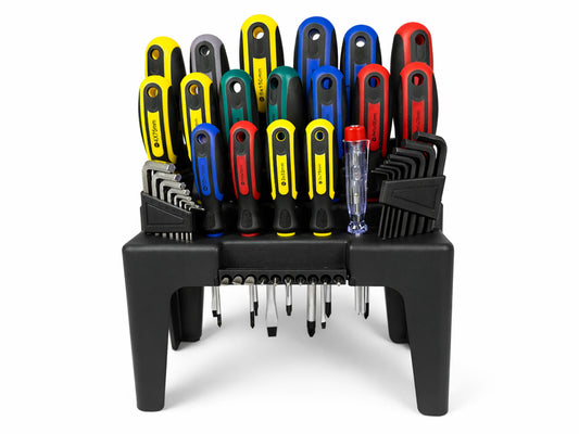 Set 44 cacciaviti precisione, kit professionali con Torx, inbus,a stella, magnetici, per switch, ps4, xbox, pc, laptop, occhiali, orologio, Gebo Tools