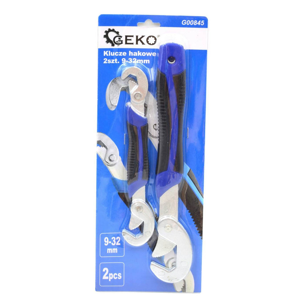Set-kit 2 chiavi universali autoregolabili per riparazione auto e manutenzione domestica, multifunzionali , per dadi, impugnatura antiscivolo, 9-32 mm