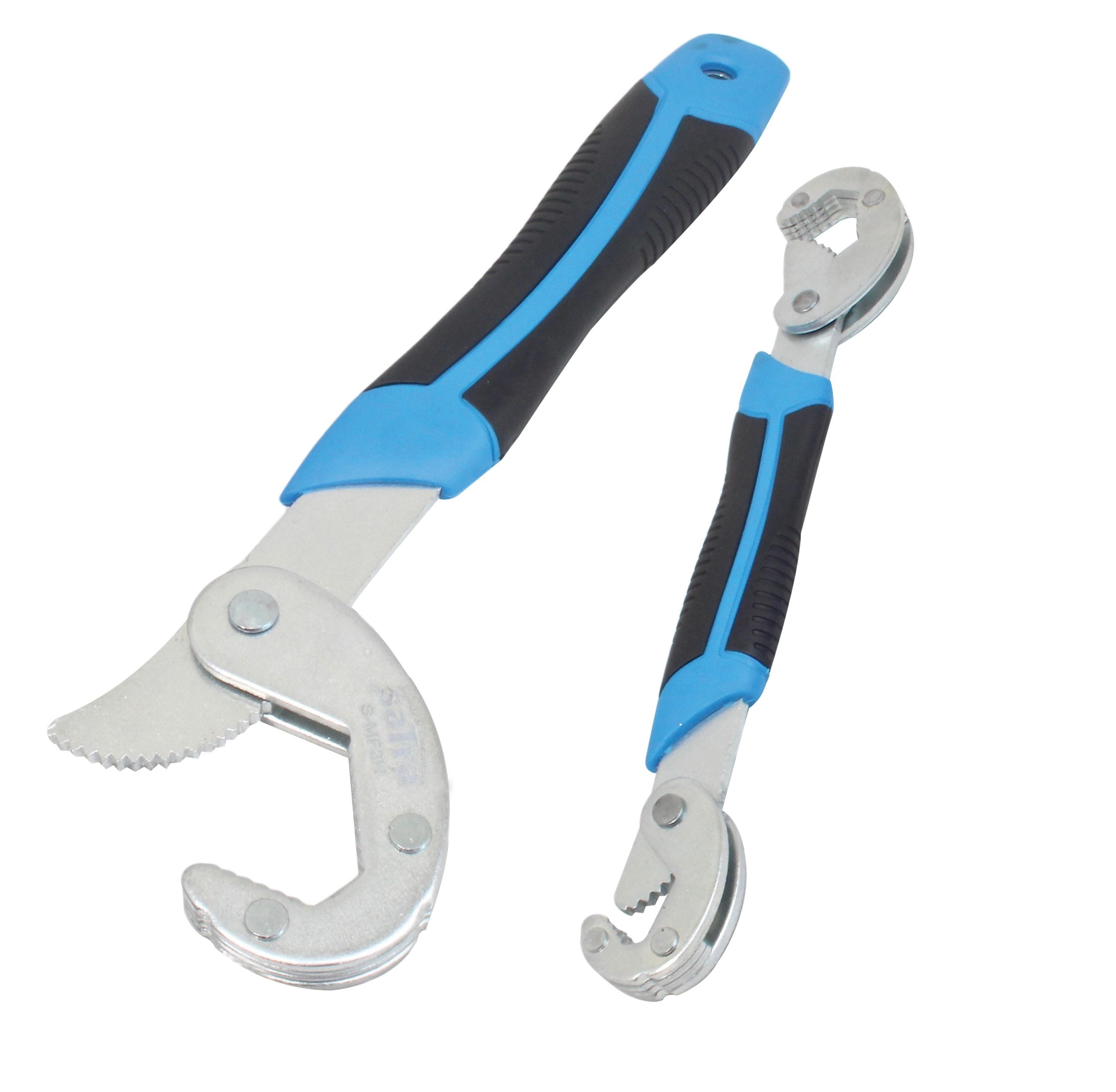 Set-kit 2 chiavi universali autoregolabili per riparazione auto e manutenzione domestica, multifunzionali, per dadi, impugnatura antiscivolo, 9-32 mm Satra