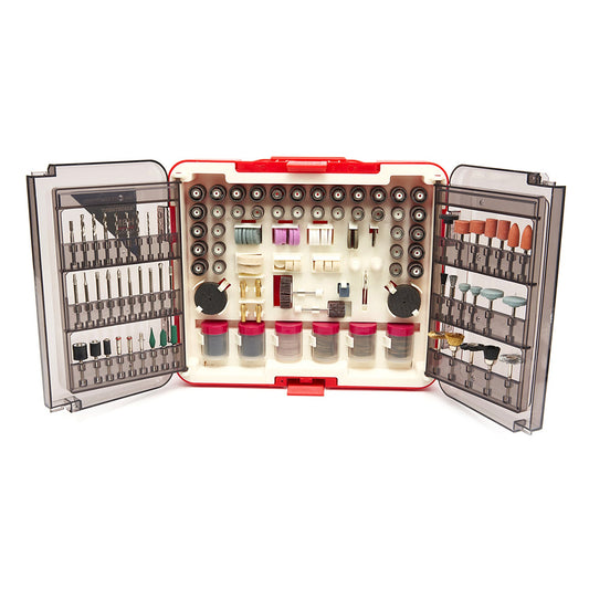 Set-kit di accessori per la levigatura, levigatrice multiuso, 508 pezzi Hbm