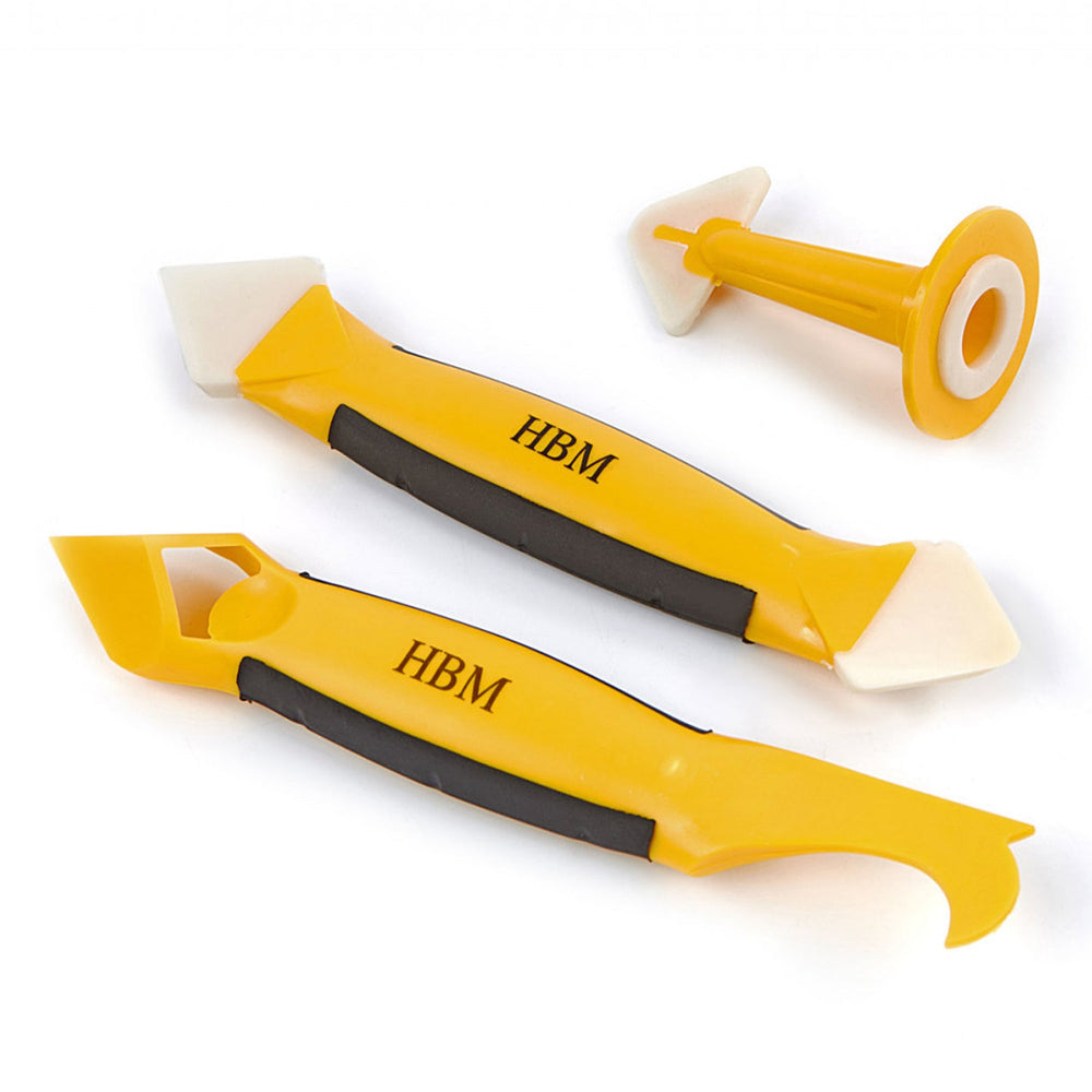 Set-kit di attrezzi per rimozione di silicone, per cucina, bagno, pavimento, lavandino, finestra
