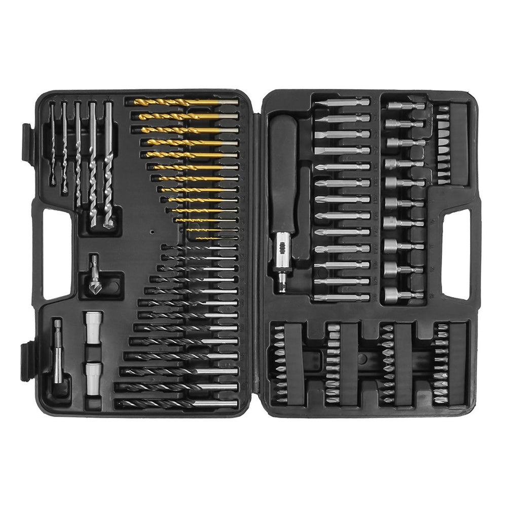 Set-kit di avvitatori misti, punte e bit per trapano, 110 pezzi Verke