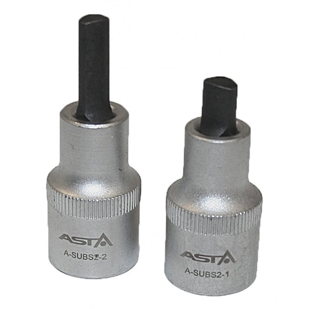 Set-kit chiavi a brugola ovali per il montaggio e lo smontaggio degli ammortizzatori compatibili con Audi, Ford, Peugeot, Renault, Seat, Skoda, VW ,2 pezzi