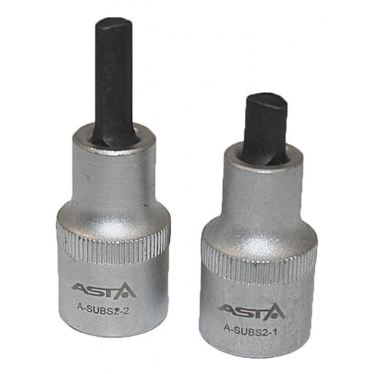 Set di chiavi a bussola esagonali, per viti a brugola per Audi, Ford, Peugeot, Renault, Seat, Skoda, VW, per avvitatori a impulsi
