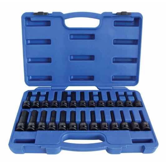 Set di chiavi esagonali Torx XZN Spline a impatto, per chiavi dinamometriche e trapani, 26 pezzi 1/2" pollice
