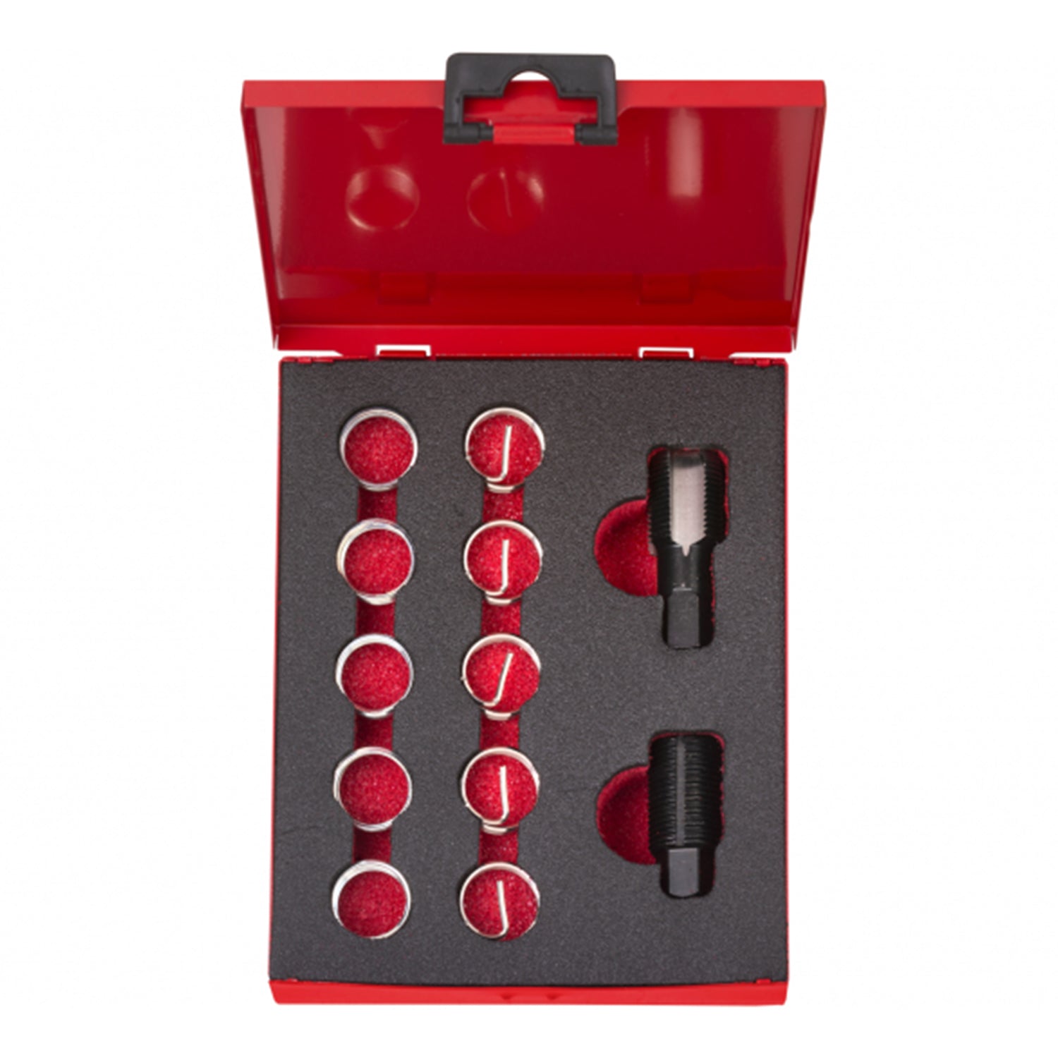 Set-kit attrezzi per la riparazione della filettatura delle candele e delle sonde M18X1.5