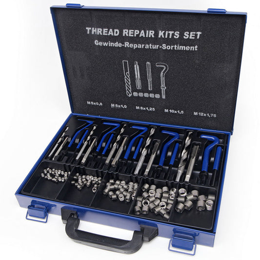 Set-kit elicoidi da M5-M12 per riparazione dei filetti, Hbm
