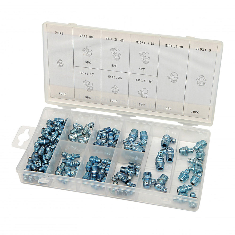 Set-kit 110 testine per ingrassatori manutenzione meccanica