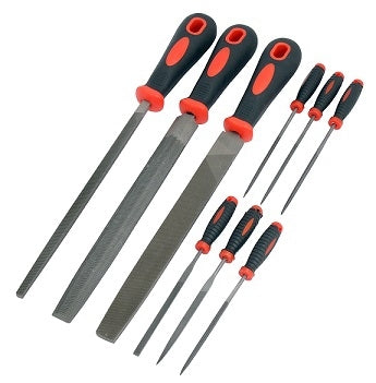 Set di lime in acciaio, 9 pezzi