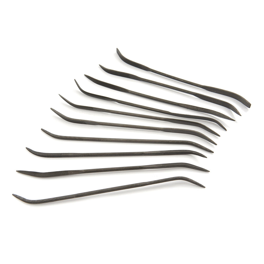 Set di lime per lavori di precisione,scultura,140 mm 10 pezzi
