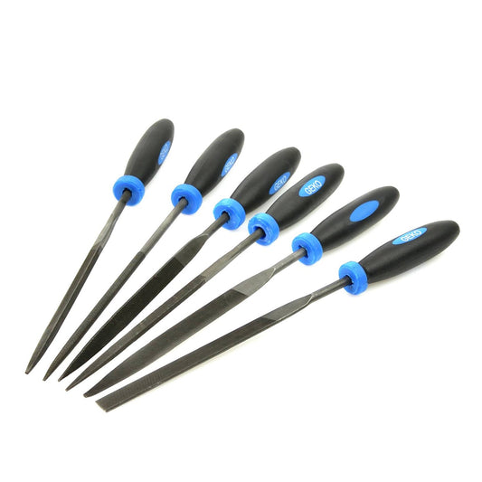 Set di lime per metallo duro ,6 pezzi Geko