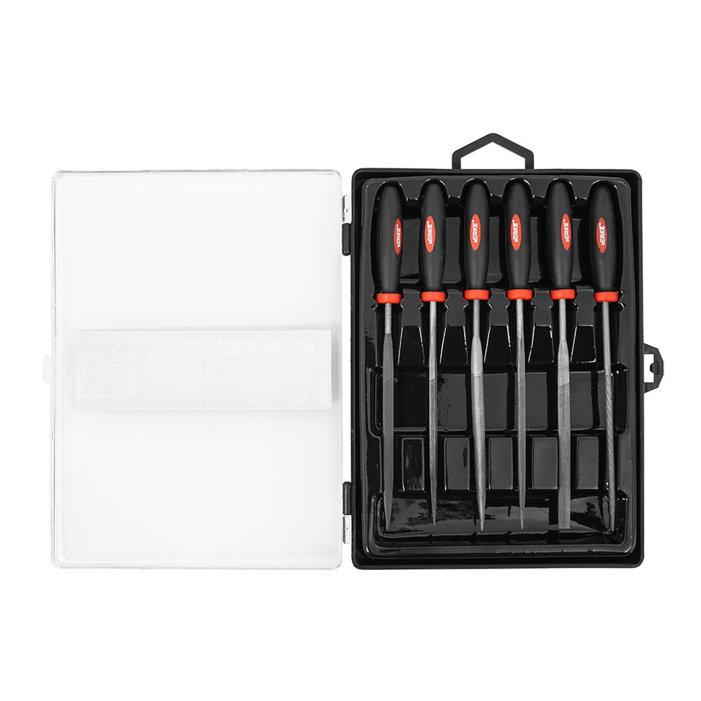 Set di lime per officina,carpenteria e fai da te, 6 pezzi 15 cm