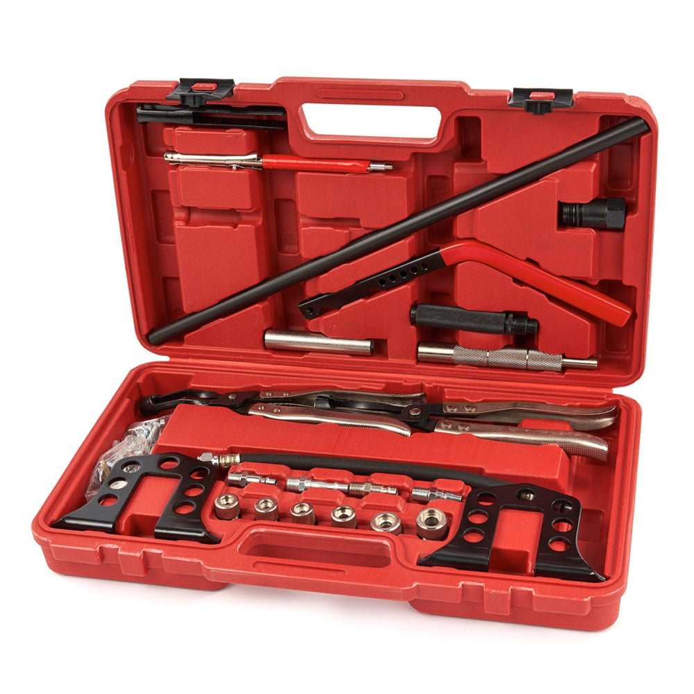 Set-kit montaggio e smontaggio paraoli delle valvole, universale, Hbm