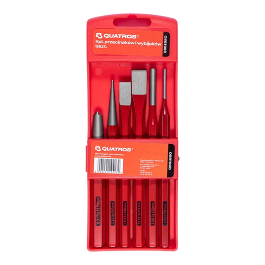 Set-kit punzoni caccia spine e scalpelli, 6 pezzi