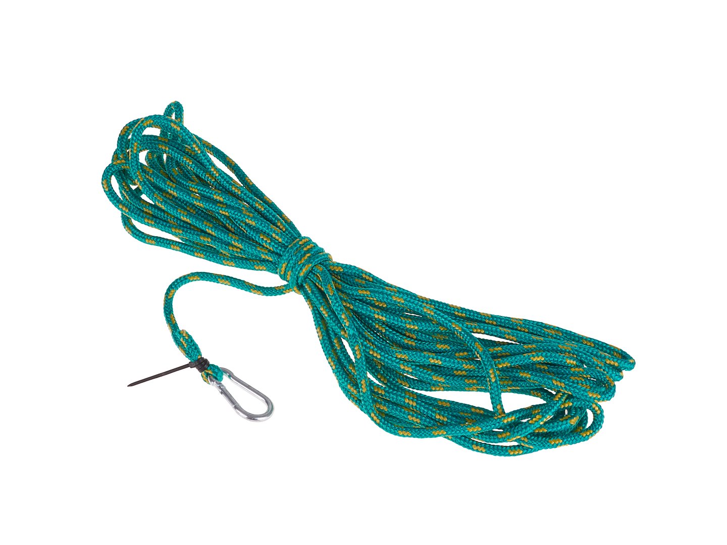 Set-kit  spazzacamino per la pulizia della canna fumaria da 150 mm con spazzola metallica, peso 1,3 kg e corda da 10 m