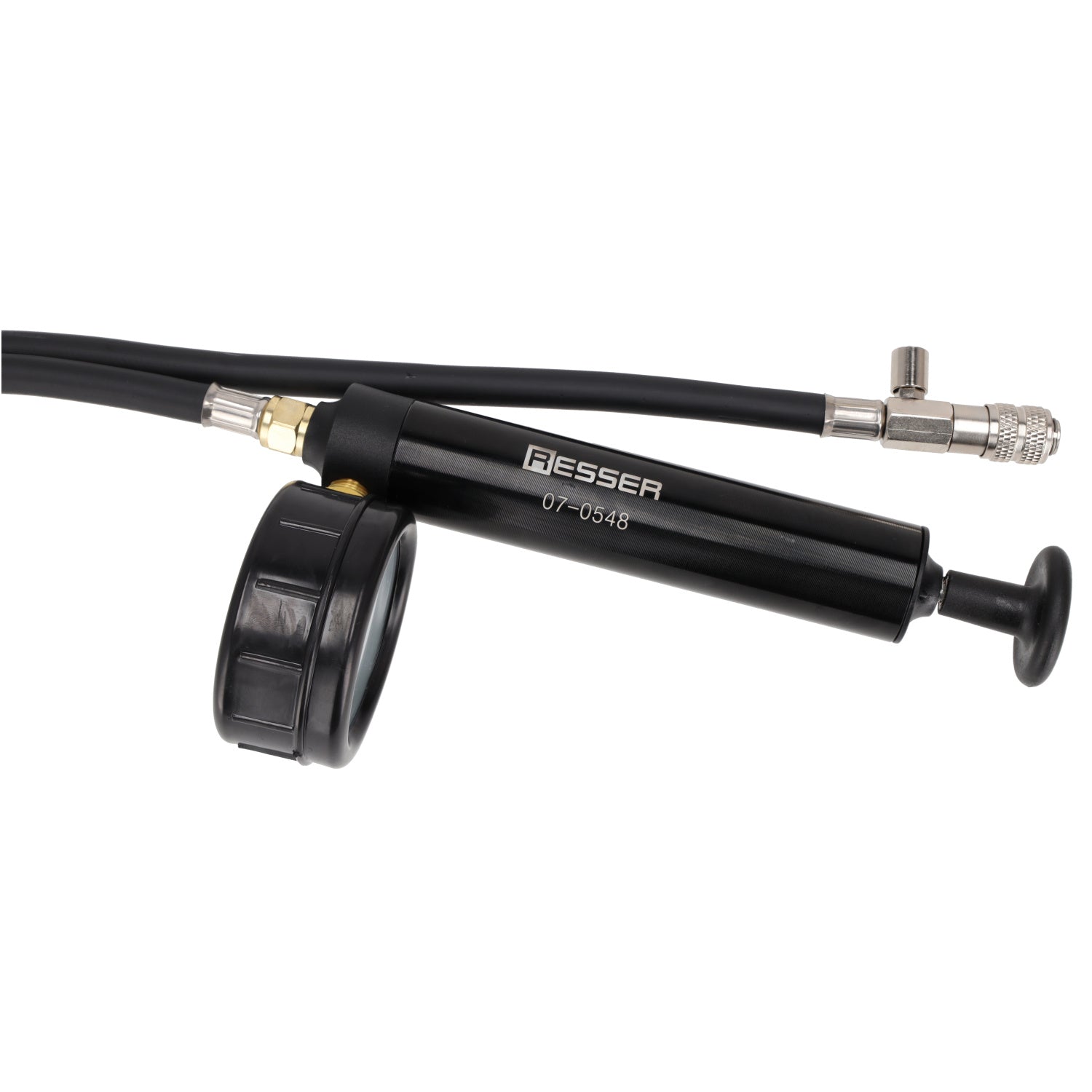 Set-kit tester di sistema di raffreddamento auto, pressione del radiatore e perdite refrigerante, con pompa booster manuale, 28 pezzi Resser