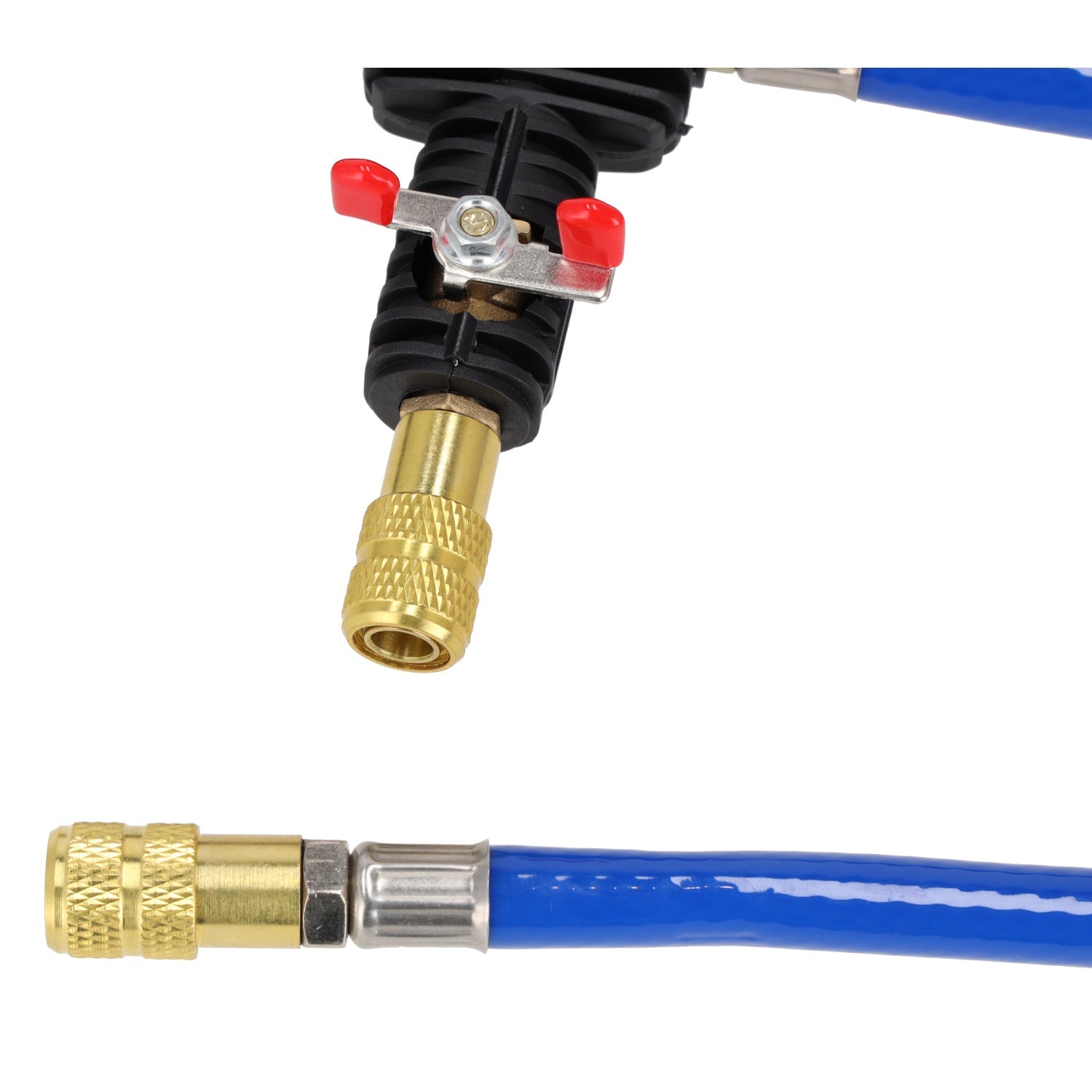 Set-kit tester di sistema di raffreddamento auto, pressione del radiatore e perdite refrigerante, con pompa booster manuale, 28 pezzi Resser