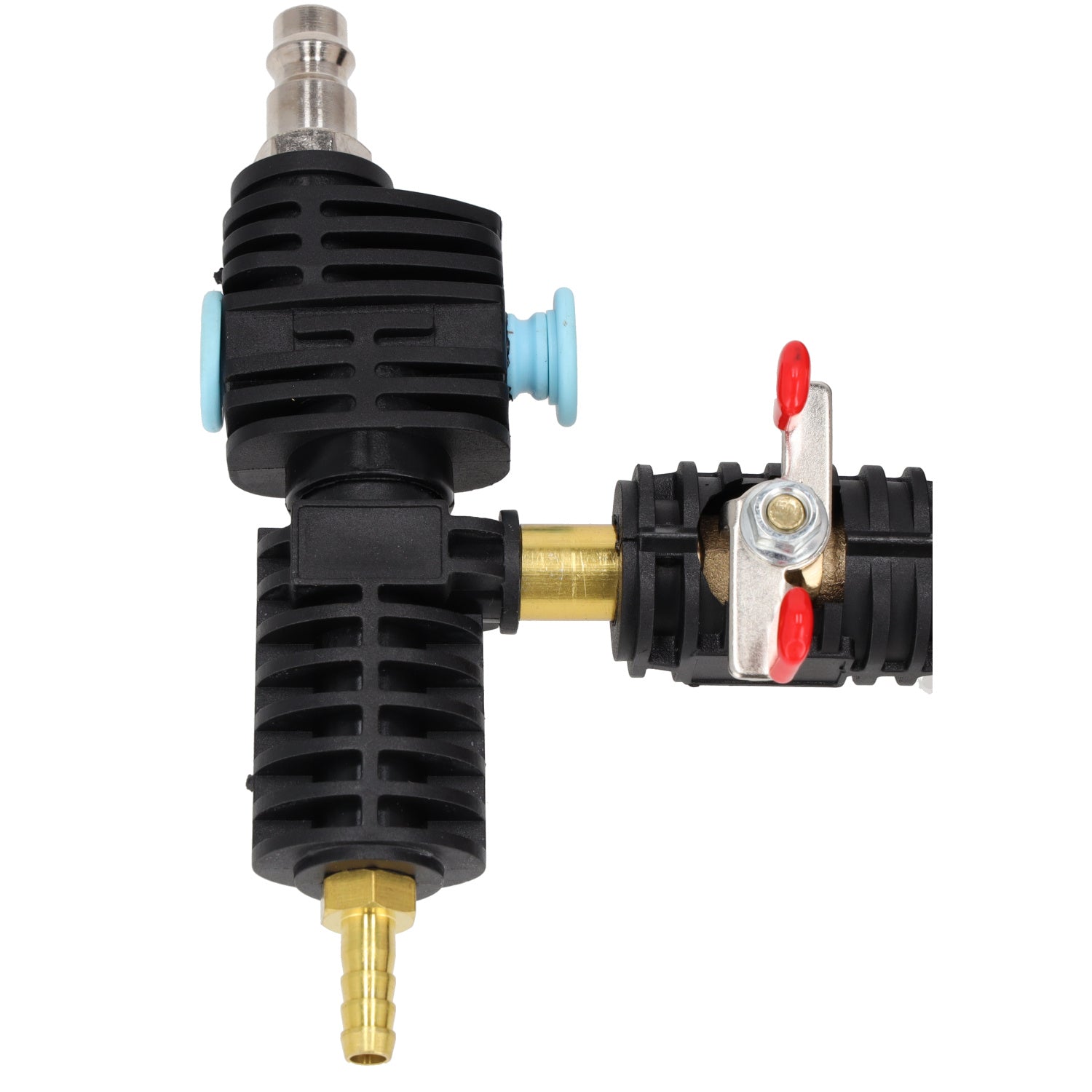Set-kit tester di sistema di raffreddamento auto, pressione del radiatore e perdite refrigerante, con pompa booster manuale, 28 pezzi Resser
