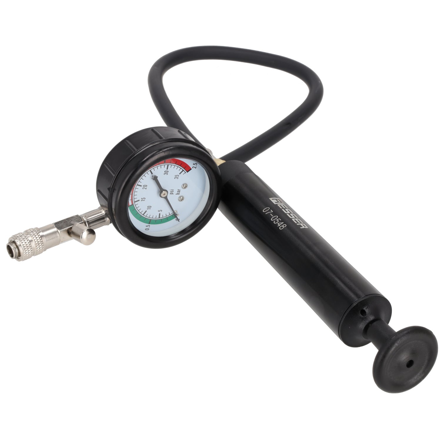 Set-kit tester di sistema di raffreddamento auto, pressione del radiatore e perdite refrigerante, con pompa booster manuale, 28 pezzi Resser