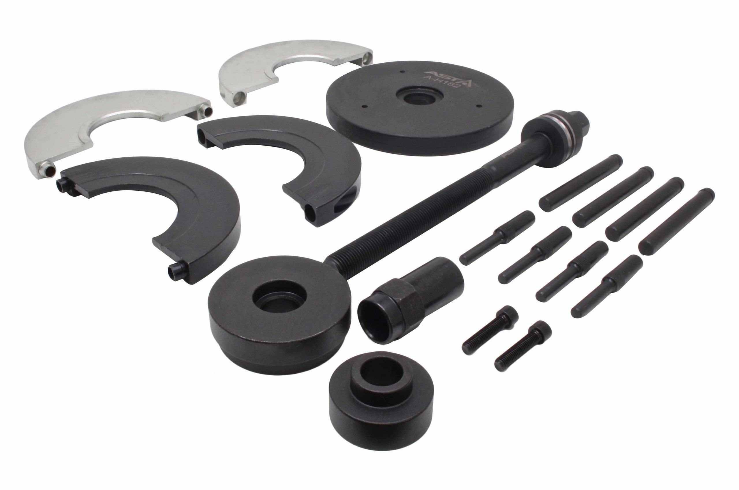 Set-kit utensili per unità cuscinetto mozzo, per Ford, Land Rover, Volvo, Ø 82 mm, attrezzi per cuscinetti ruota