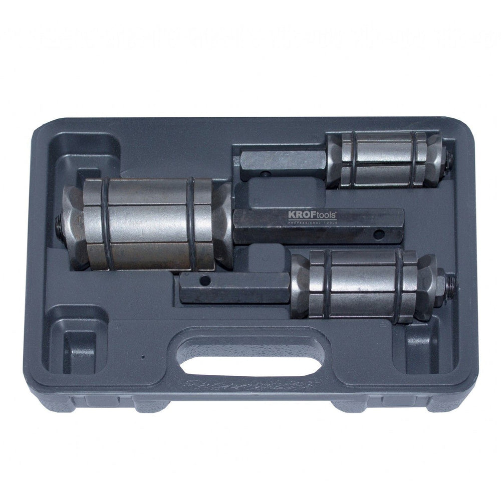 Set-kit espansori per tubi di scarico auto, 3 pezzi 30–87 mm Kroftools