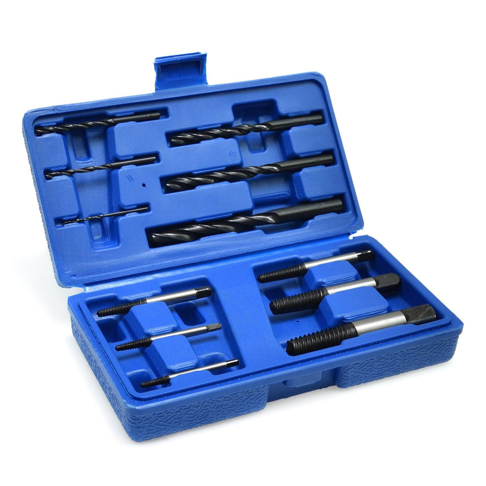 Set-kit estrattore di viti e bulloni danneggiati, bussole e punte HSS per la rimozione di e dadi a impatto, spelati, 12 pezzi