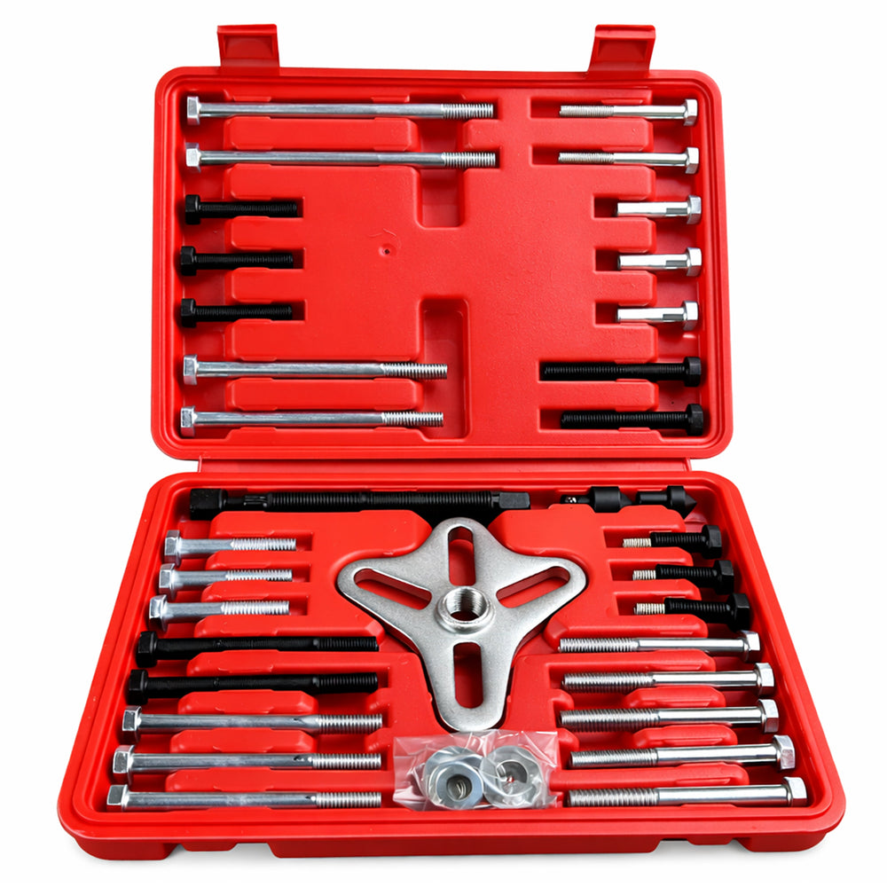 Set estrattore tamburi freno, pressore albero trasmissione, 46 pezzi Gebo Tools