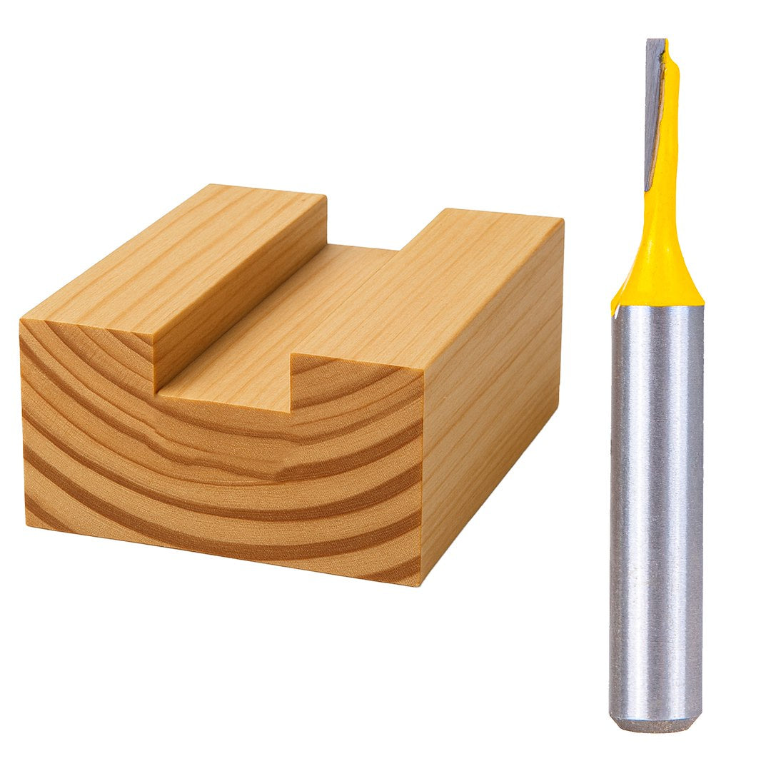 Set-kit 12 frese per legno, diametro 8 mm, HSS, Geko