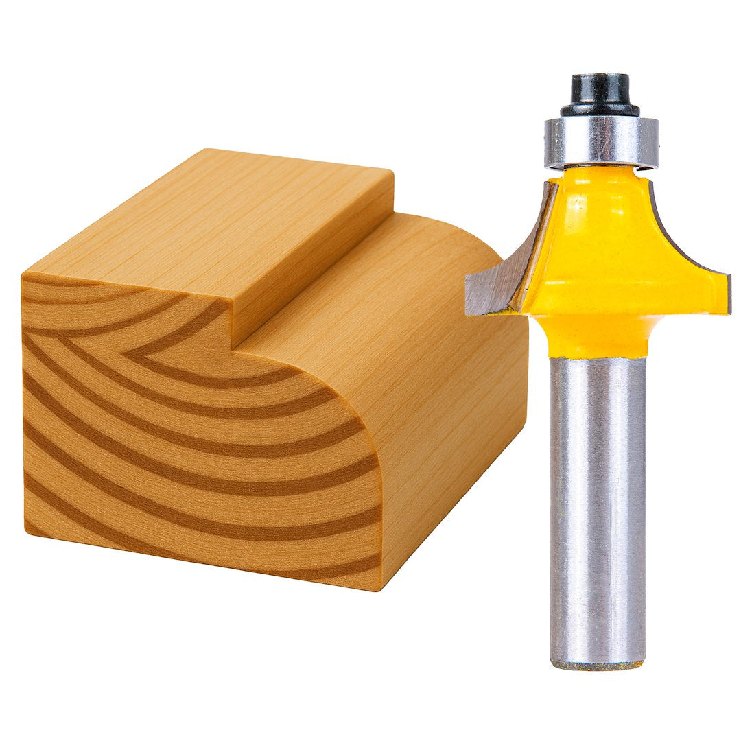 Set-kit 12 frese per legno, diametro 8 mm, HSS, Geko