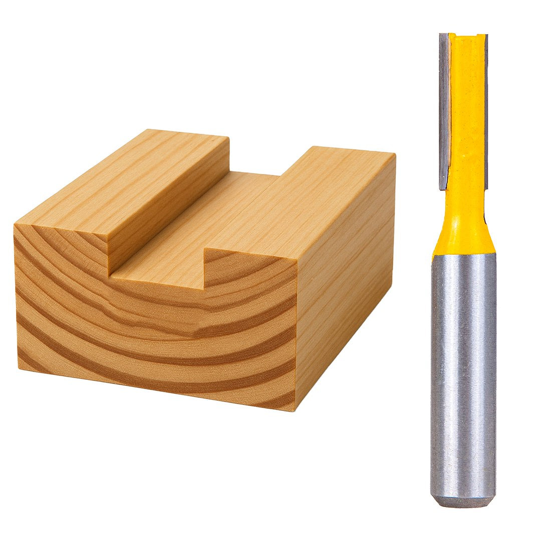 Set-kit 12 frese per legno, diametro 8 mm, HSS, Geko