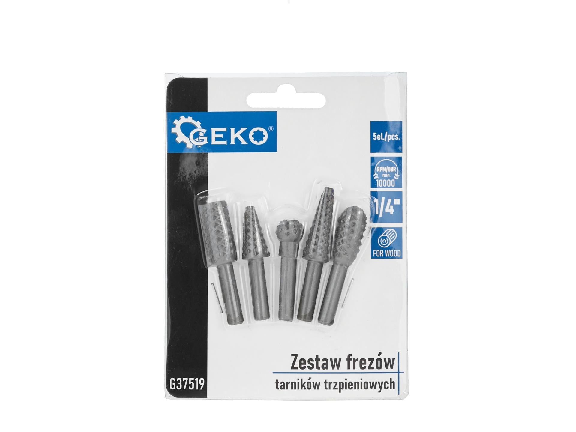 Set frese in metallo duro,testa di affilatura per intaglio su legno, incisione, foratura 5 pezzi