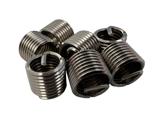 Set inserti elicoidali per riparare filetti M12×1.75 ,kit di manicotti in filo avvolto, 10 pezzi Gebo Tools