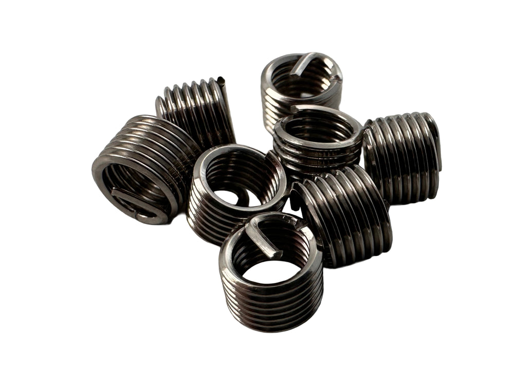 Set inserti elicoidali per riparare filetti M5×0.8 ,kit di manicotti in filo avvolto, 10 pezzi Gebo Tools
