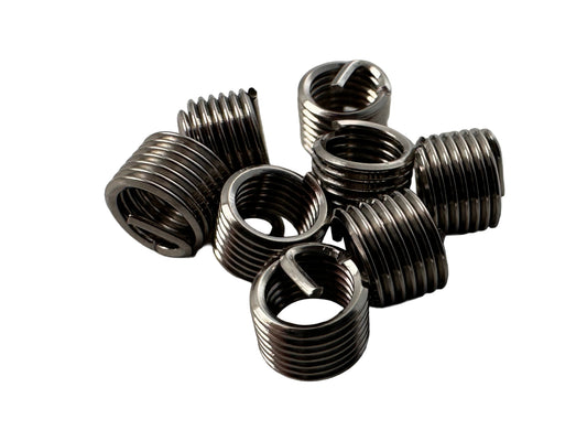 Set inserti elicoidali per riparare filetti M5×0.8 ,kit di manicotti in filo avvolto, 10 pezzi Gebo Tools