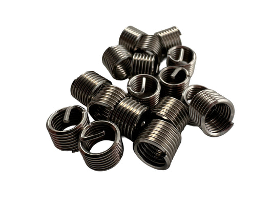 Set inserti elicoidali per riparare filetti M8×1.25 ,kit di manicotti in filo avvolto, 10 pezzi Gebo Tools