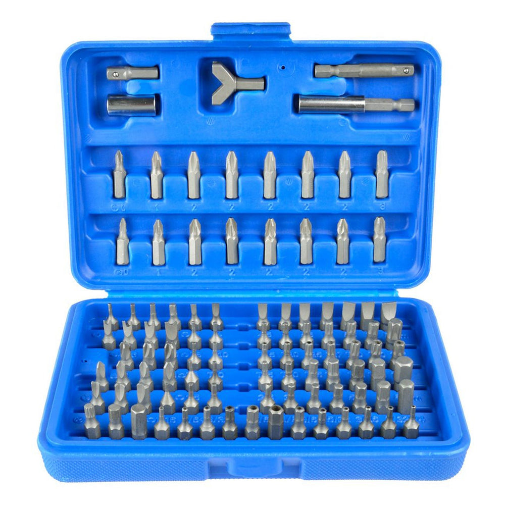 Set-kit di inserti per cacciavite, 100 pezzi Geko