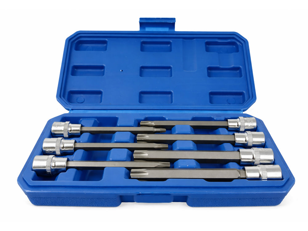Set-kit inserti TORX extra lunghi da 3/8", 7 pezzi Gebo Tools