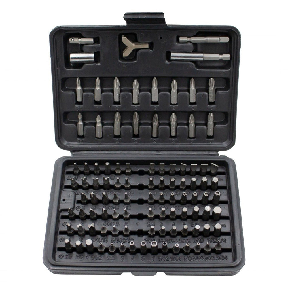 Set kit inserti per avvitatore, 1/4", punte per giravite trapano o cacciavite, con portainserti magnetico, 100 pezzi Kroftools
