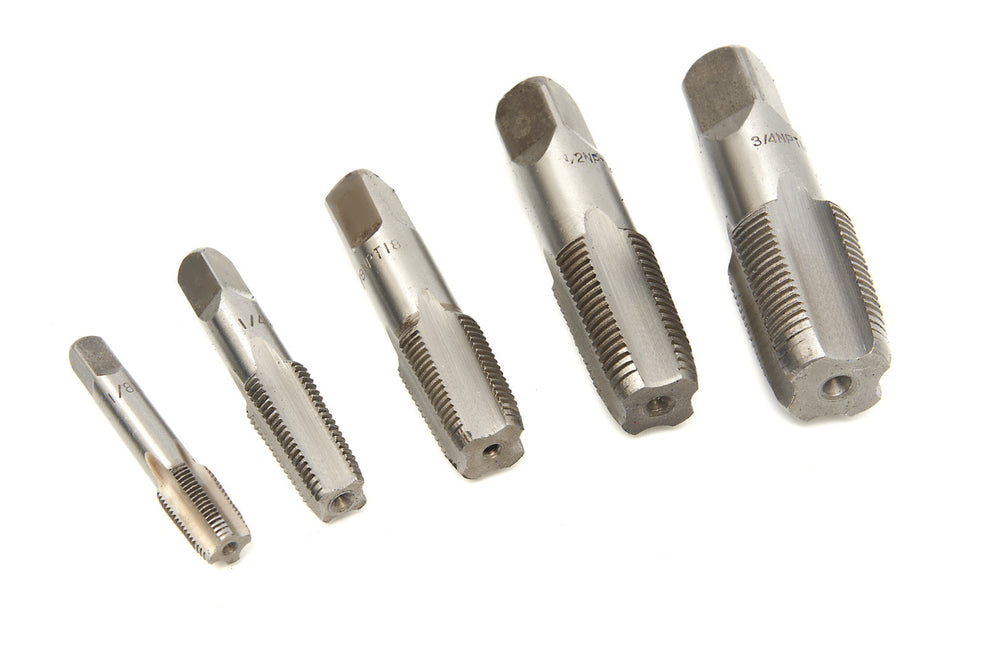 Set-kit maschi estrattore viti danneggiate , tubatura filettatura di riparazione, filiere per maschiatura, 5 pezzi Hbm