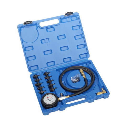 Misuratore pressione olio, tester strumento di misurazione olio, set per test pressione dell'olio, 0 - 10bar (0 - 140psi), modello 1
