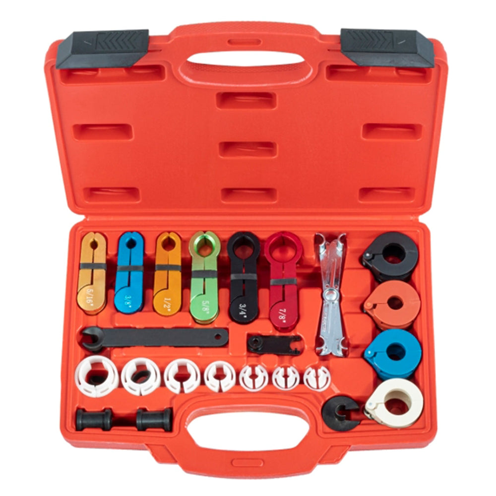 Set-kit morsetti smontaggio tubi aria condizionata climatizzatore auto,attrezzi per scollegare la linea del carburante,21 pezzi