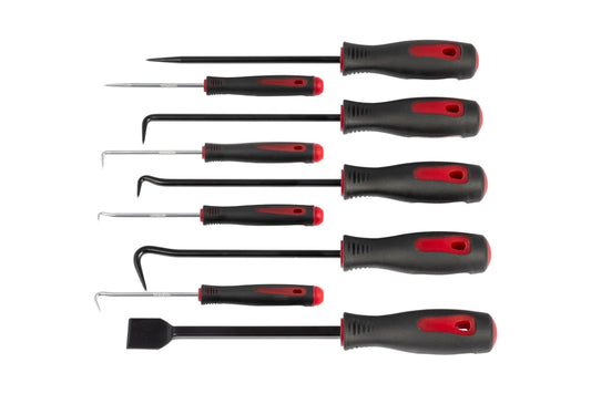 Set pezzi raschietti e ganci per guarnizioni scalpelli e uncini, rimozione paraolio cacciavite paraolio universale ago & hook-scraper set gancio guarnizione smontaggio montaggio ganci strumento