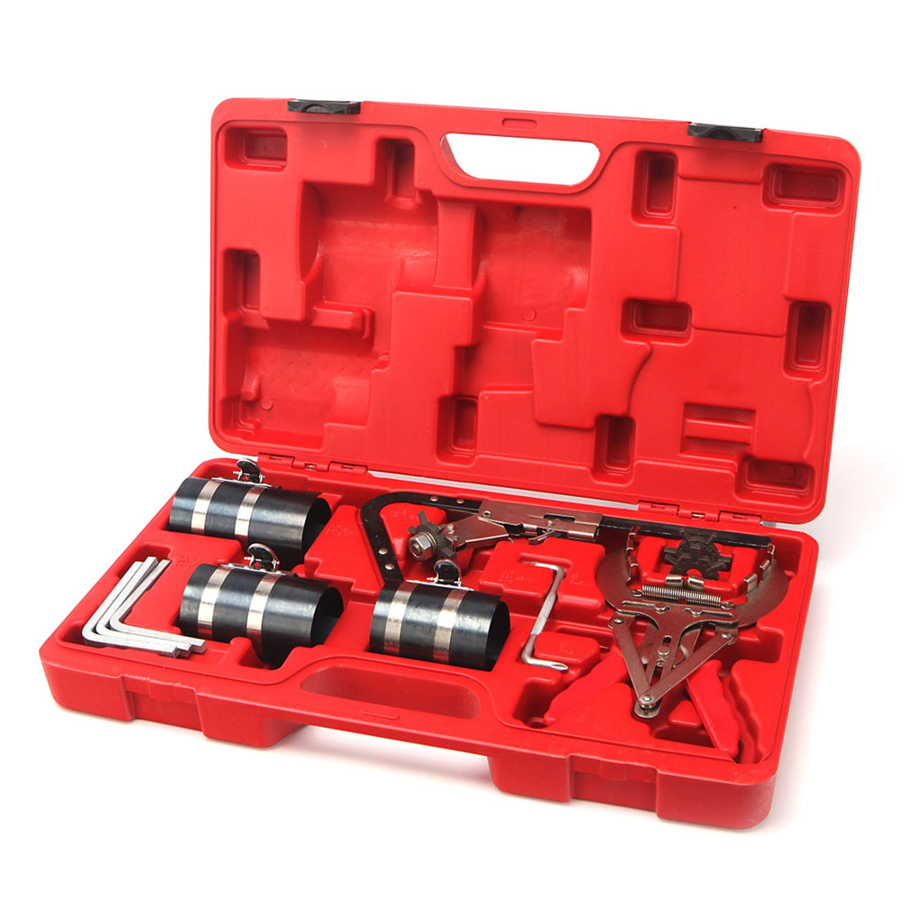 Set-kit pinze per fasce elastiche per pistoni, strumento per montaggio e smontaggio motore auto